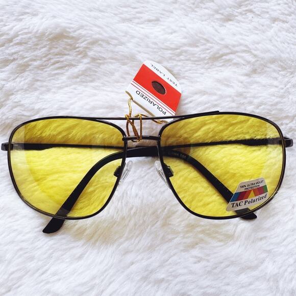 Orielle Black Aviator Sunglasses - Picture 1 of 15